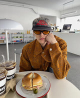 No.0026 HQ flocking trucker JK (3color)