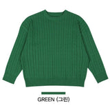 never loosefit round knit