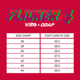 "Flicker Four" QDAP X KITO  Red/Black/Blue Sandals (4631380426870)