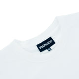 フラワーリーフロゴTシャツ / flower leaf logo t-shirts - WHITE