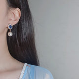 ロイヤルブルーシークピアス