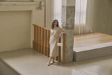 アンバランスニットドレス/UNBALANCED KNIT DRESS_OATMEAL