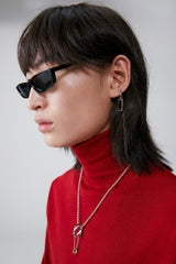 SWERVING earcuff(WHITE) -Single piece- (4630611034230)