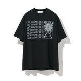 ゲットコネクテッドTシャツ / GET CONNECTED T-SHIRT_BK