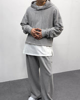 オールインワンプリーツパンツ/FL All-in-One Pleated Pants (4 colors)