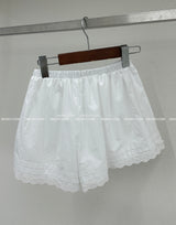 Ribbon lace boxer brief trunk short pants