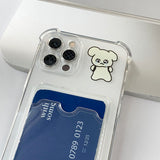 BBu-eng Yellow Card Storage Phone Case