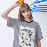 ストライプTシャツ/HOTEL ARCHIVE STRIPE T-SHIRT