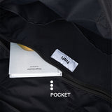 Hybrid Tote Shoulder Bag (Black)
