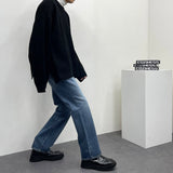 BL サイドジップアップニット/BL Side Zip-Up Knitwear (4 colors)