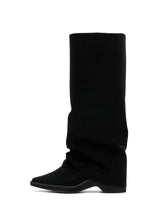 Hill Leg Warmer Long Boots black