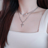 ice glass starlight choker