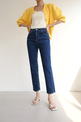 ブルーブリングジーンズ / BLUE BLING JEANS / STRAIGHT DENIM PANTS