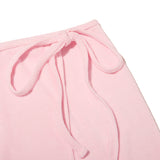 チェリーテリーラップスカート / CHERRY TERRY WRAP SKIRT [Light Pink]