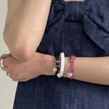 Leather Charm Bracelet