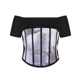 テイクイットオフコルセットオフショルダー / Take It Out Corset Off-Shoulder BLACK
