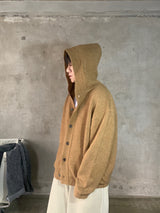 [Wool] Button hood cardigan (4color)