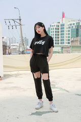 ジェリークロップ半袖Tシャツ / TOP(8137) Jelly Crop Short Sleeve Tee