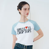 [NF] COMELY RAGLAN TEE (BLUE)_F23QB490