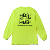 WORK LS TEE - NEON GREEN (4608370540662)