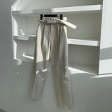 Loop Belted Corduroy Pants (3color) (6657189380214)