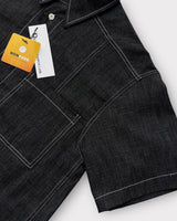 ノンフェードリネンショートスリーブシャツ/MG516 Non-Fade Linen Short-Sleeved Shirt (2 colors)
