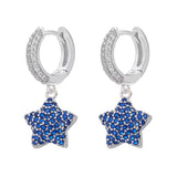 MINI STAR EARRING (BLUE)