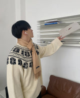 No.0560 cashmere muffler (6color)
