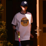 ザリアルワンベースボールクルーネックユニセックスTシャツ / The Real One Baseball crew neck Unisex T-shirt