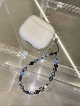 オーロラナイトクリスタル フォンストラップショート/Aurora Night Crystal Phone Strap Short
