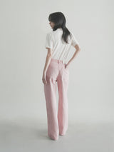 ダイイングワイドパンツ / W104 DYEING WIDE PANTS_PINK