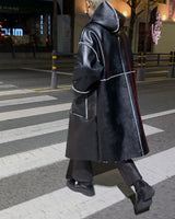 90'S メイジロングフーデッドムートンコート/90's Meiji Long Hooded Mustang Coat (1 colors)