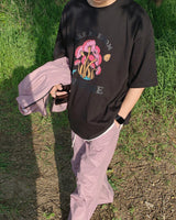 マッシュルーム半袖Tシャツ