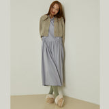 アズールショートカーディガン / Azure short cardigan (brown)