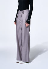 ASYMMETRIC WIDE WOOL PANTS (6624198688886)