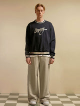 LEGACY EMBROIDERY SWEATSHIRT (NAVY) (6675320668278)