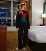 TCWフラワージャガードニット / TCW Flower Jacquard Knit (4582469009526)
