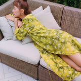 [Robe Dress] Dahila - Lemon Tree (6625182384246)