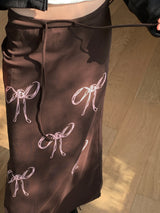Tibur Ribbon Ballet Core Training Long Skirt