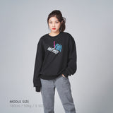 3Dロゴクルーネック / 3D Logo Crewneck Black (4562974015606)