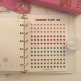 パステルデイリーステッカーセット/Pastel Diary Sticker Set