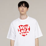 ライフラブハートショートスリーブTシャツ / Life Love Heart Short Sleeve T-shirt