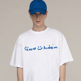 ドローイングロゴスマイルショートスリーブT / Drawing Logo Drawing Smile Short Sleeve Tee_6color