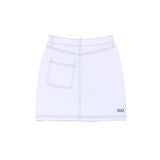 DENIM COLOR MATCHING STITCH SKIRT (6682521108598)