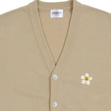 フラワードット刺繍ニットカーディガン / Flower Dot Embroidered Knit Cardigan_Beige