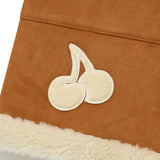 CHERRY SUEDE MUSTANG JACKET [CAMEL]