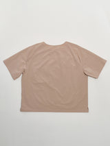 WELT POCKET S/S TOP BEIGE (6594027552886)