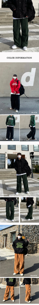 アデルコーデュロイダブルピンタックパンツ / ADEL CORDUROY DOUBLE PINTUCK PANTS