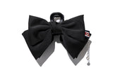 リボンヘアクロークリップ / RIBBON HAIR CLAW CLIP_BLACK