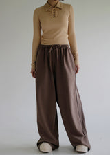 マストワイドトレーニングパンツ/Must wide training pants (2color)